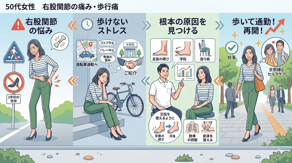 股関節の痛み・可動域制限・歩行時の違和感 1 股関節の痛み・可動域制限・歩行時の違和感